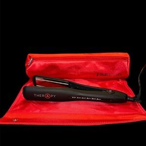 Therapy Iron  with Infrared Technology That Repairs Hair LASER IRON RED Light